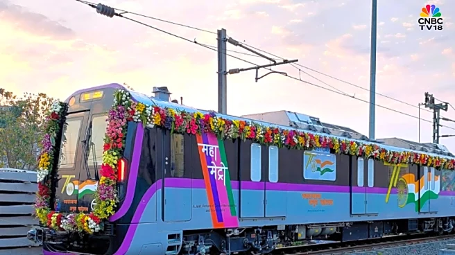 Titagarh Rail rolls out first driverless metro trainset for Ahmedabad