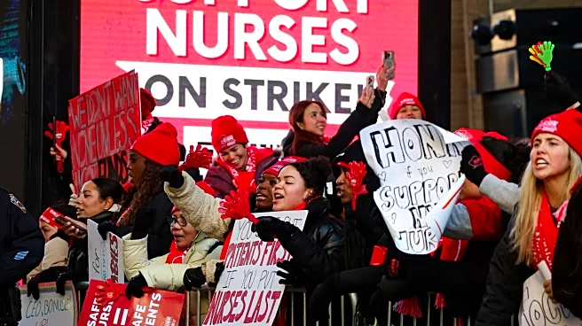Over 15,000 nurses go on strike at several major New York City hospitals