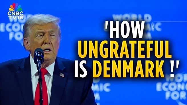 Top stories: Trump guns for Greenland at Davos, rupee hits record low, EU freezes US trade deal & more