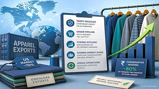 Gokaldas Exports says tariff hit to Q4 margins was temporary, order pipeline remains strong