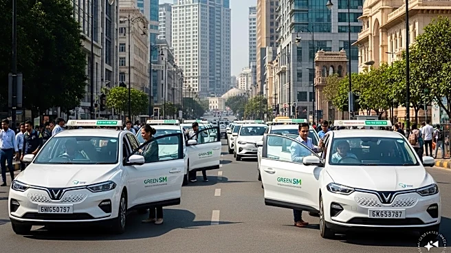 VinFast-backed Green SM enters Indian ride-hailing market; plans to deploy 15,000 EV cabs
