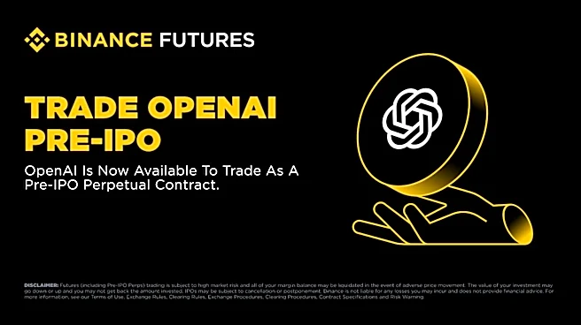 SpaceX, OpenAI, and a new trading category on Binance futures