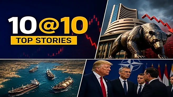 Top 10@10 | Markets take a breather, consumption picks up, and Trump meets allies
