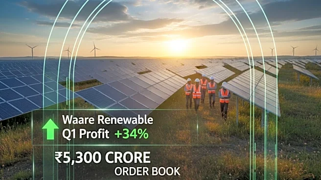 Waaree Renewable Q1 profit surges 34%; order book stays above ₹5,300 crore