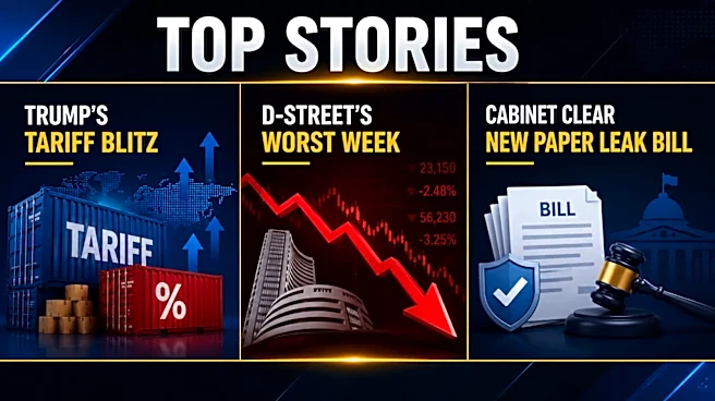 Top Stories | Trump's tariff blitz, D-Street's worst week, Cabinet clears new paper leak bill