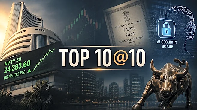Top 10@10: From markets' best week in months and Indian bond setback to AI's security scare