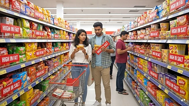 India may soon put cigarette-style warnings on unhealthy foods. Here’s what it means