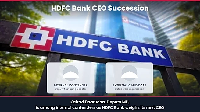 HDFC Bank CEO succession: Kaizad Bharucha among internal names, external candidate also likely