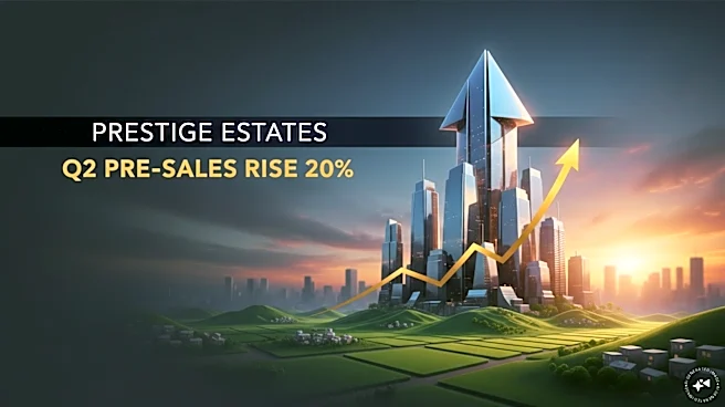 Prestige Estates shares rise as Q2 pre-sales grow 20% to ₹7,225 crore; ₹40,000 crore launch pipeline planned