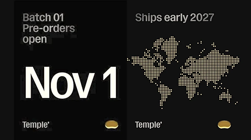 Deepinder Goyal’s Temple wearable: Pre-orders open November 1 — what we know so far