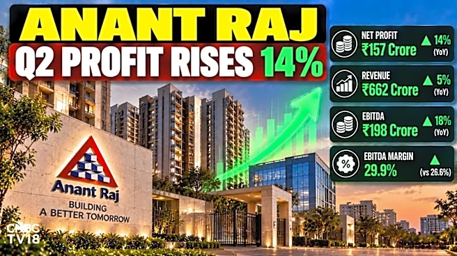 Anant Raj Q2 results: Net profit rises 14% to ₹157 crore, revenue up 5% to ₹662 crore