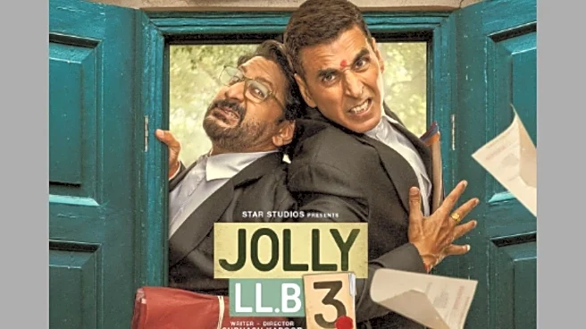 Jolly LLB 3 OTT release: When and where to watch Akshay Kumar and Arshad Warsi’s courtroom drama
