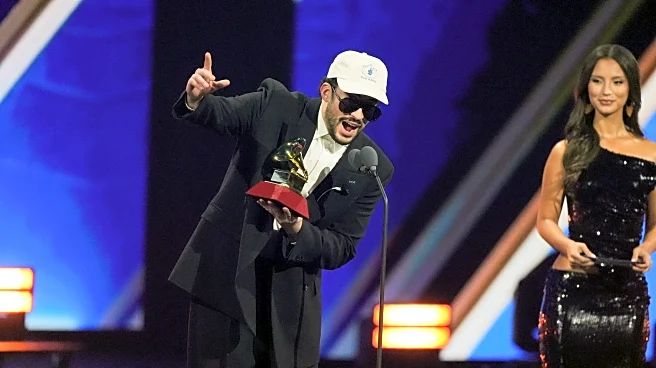 Bad Bunny wins album of the year at the 2025 Latin Grammys, capping an electric night