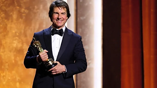 'Making films is who I am': Tom Cruise accepts Honorary Oscar with emotional speech