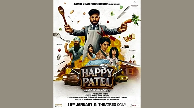 Happy Patel Khatarnak Jasoos movie review: Wacky buffoonery and an unlikely spy