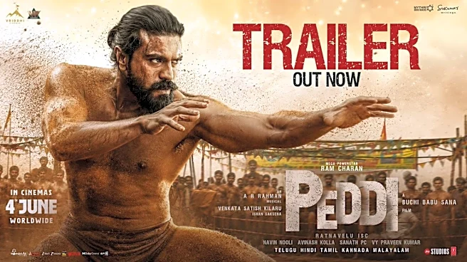 Peddi trailer out: Ram Charan is raw, ruthless and absolutely unstoppable