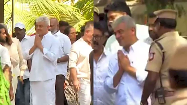 Mortal remains of actor Ajith’s mother cremated in Chennai