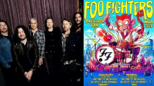 American rock band Foo Fighters to make India debut in January 2027