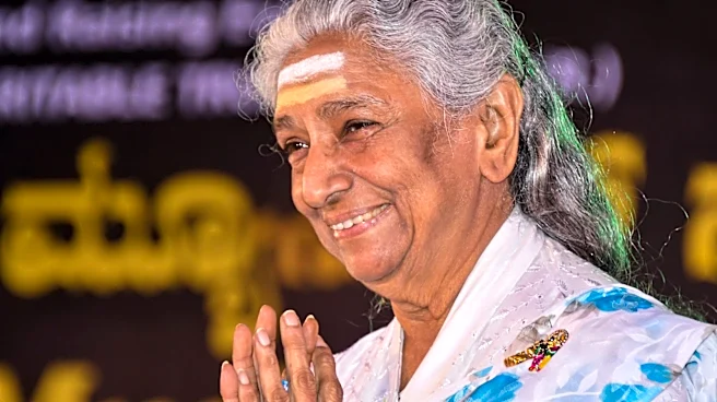 Legendary playback singer S Janaki cremated with full state honours in Mysuru