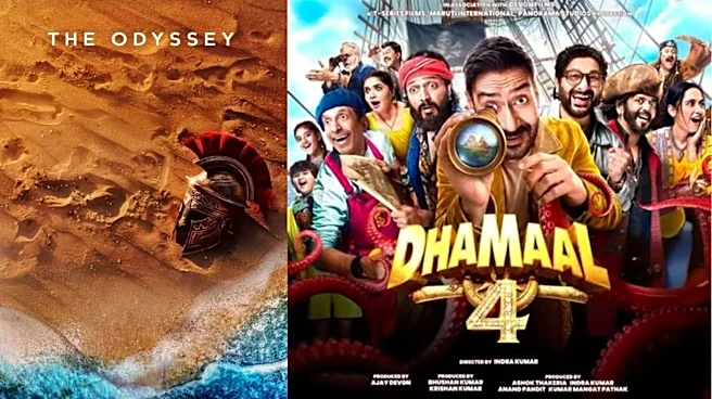 ‘The Odyssey’ Vs ‘Dhamaal 4’ Box Office Collection: Christopher Nolan’s epic dominates as Bollywood comedy stays unshaken