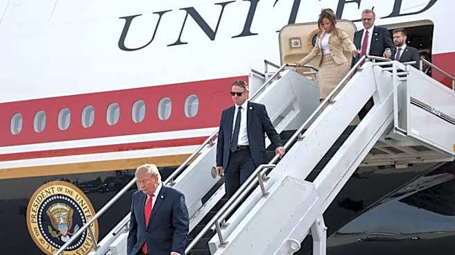 Trump’s Air Force One guest list: Boxing stars, Nicki Minaj and top White House aides
