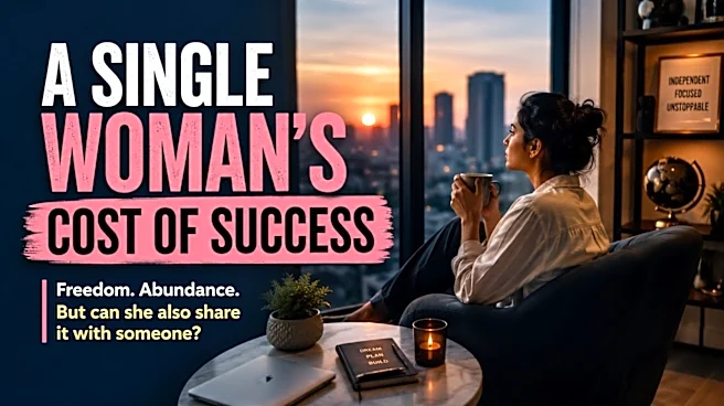 A single woman’s cost of success