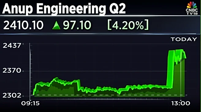 Anup Engineering Q2 Results: Strong revenue growth, stable profit lift shares 4%