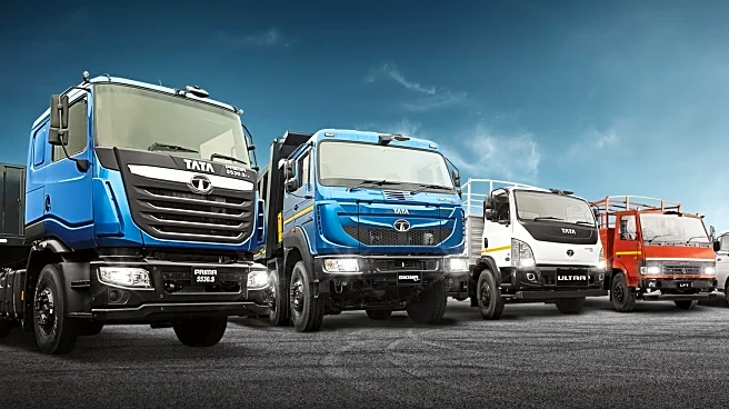 Tata Motors CV shares gain after debuting at ₹330 per share on the bourses