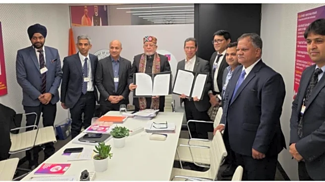 Davos deals | NTPC Green Energy signs MoU with Uttar Pradesh for renewable projects