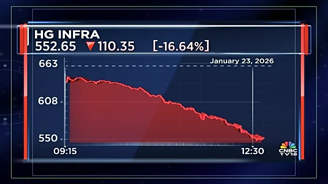 Explained — Why HG Infra Engineering shares are down 16% on Friday