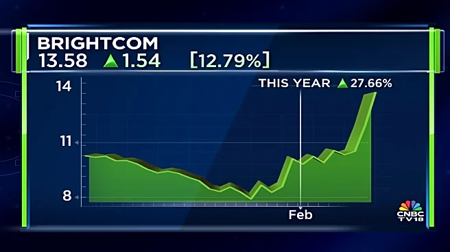One of the most-traded stocks today is up 46% in 10 sessions
