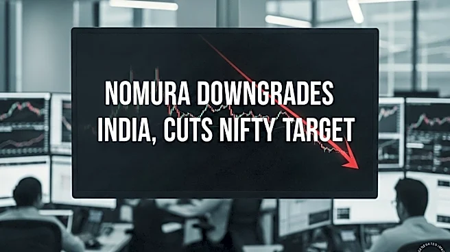 Nomura downgrades India, recommends a switch to these markets; Check new Nifty target