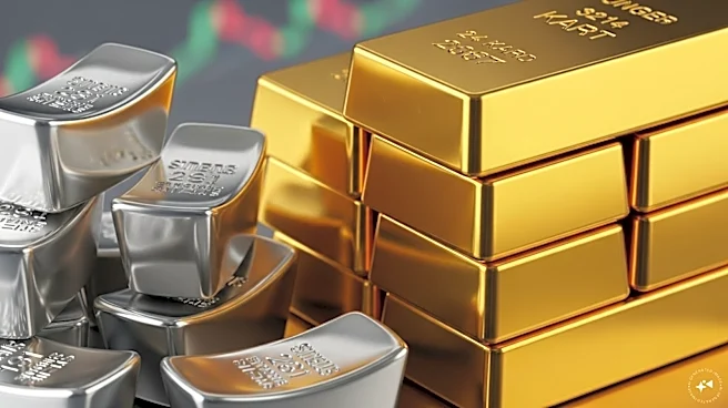 Gold falls to near one-week low; silver drops over 2% on MCX