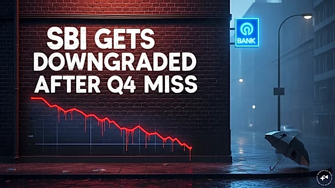 SBI shares down 10% in two sessions after downgrades on Q4 results miss but no 'sell' rating