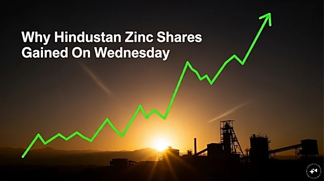 Here's why Hindustan Zinc shares gained over 5% on Wednesday