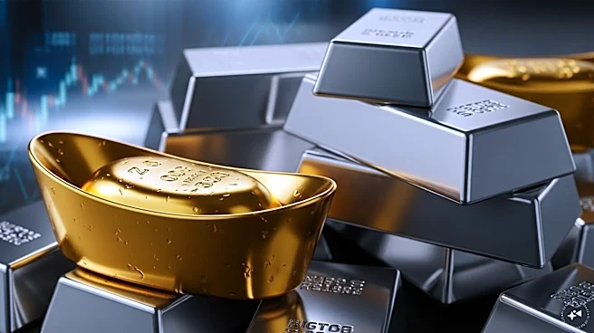 COMEX gold falls over 1%, silver tumbles nearly 4% amid inflation worries