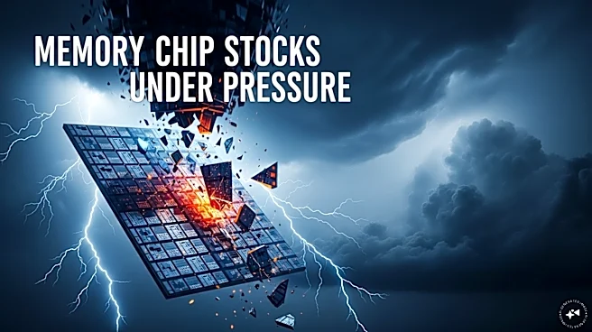 Memory chip stocks Micron, SanDisk, fall up to 7% after remarks by Seagate CEO