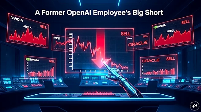 A former OpenAI employee turned fund manager is betting against the very stocks that build it
