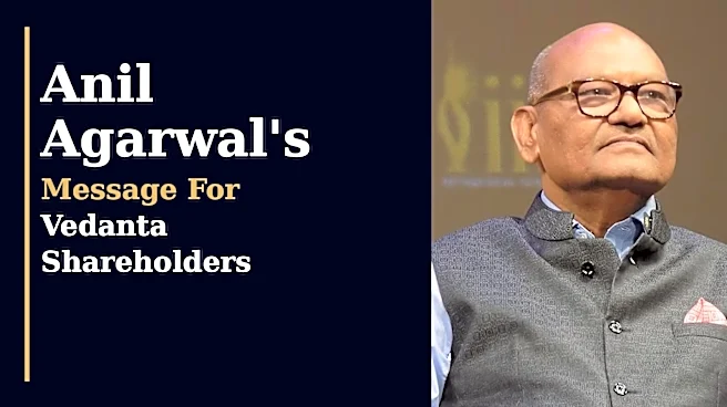 Vedanta shareholders get an important message from Chairman Anil Agarwal; Here's what he said