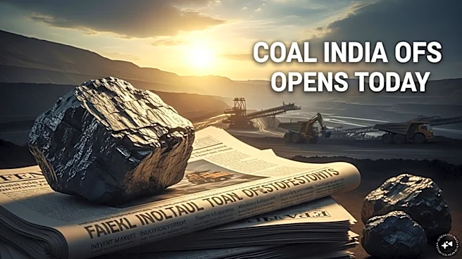 Coal India Offer For Sale opens for non-retail investors today; Check discount and other details