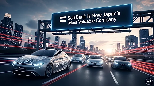 SoftBank overtakes Toyota to become Japan's most valuable company