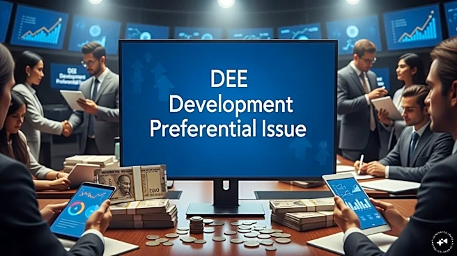 DEE Development shares fall 4% after board approves ₹300 crore preferential issue