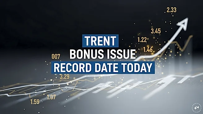 Trent shares to trade adjusted for bonus issue today - All you need to know