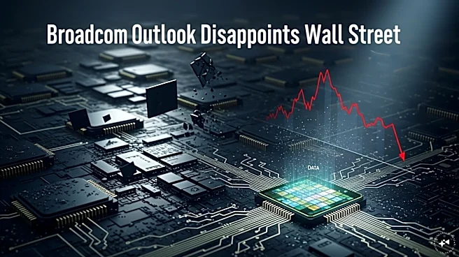 Broadcom shares tank 12% afterhours after sales guidance disappoints Wall Street