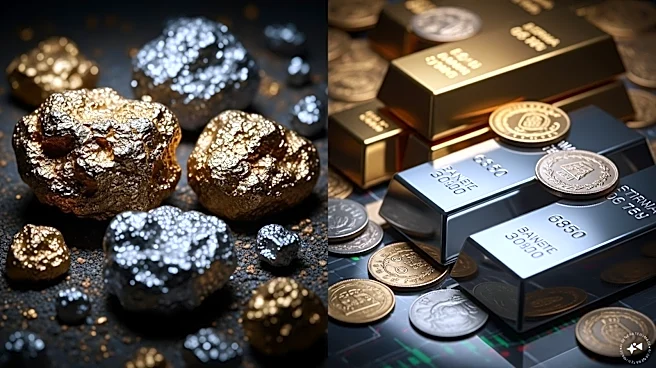 Gold, silver trade higher on easing oil, shifting safe-haven demand