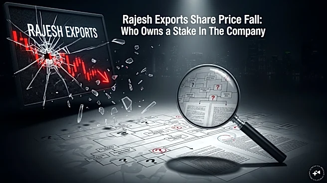 Rajesh Exports shares fall 5% after SEBI order; LIC has nearly 11% stake, as does retail