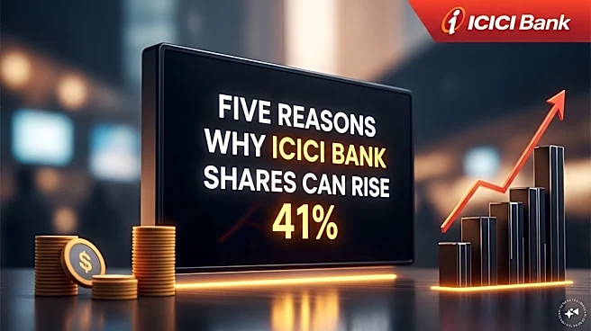 Five reasons why Motilal Oswal sees 41% upside in ICICI Bank shares