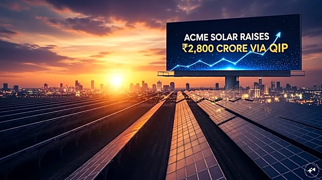 ACME Solar raises ₹2,800 crore through QIP; check the list of allottees