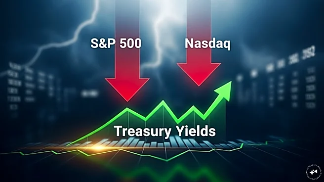 S&P 500, Nasdaq fall as strong jobs data lifts Treasury yields