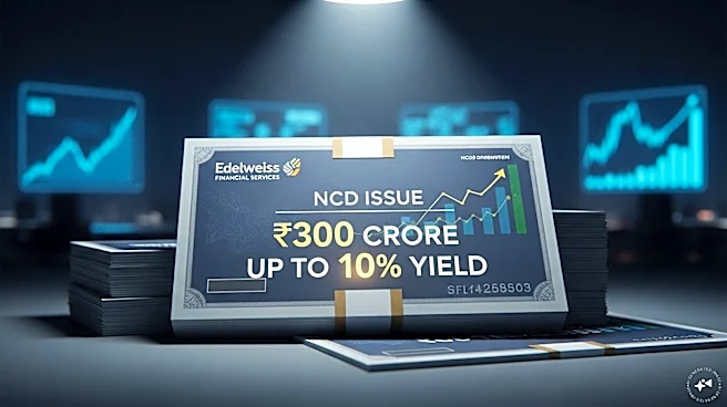 Edelweiss Financial Services launches ₹300 crore NCD issue; offers yields of up to 10%